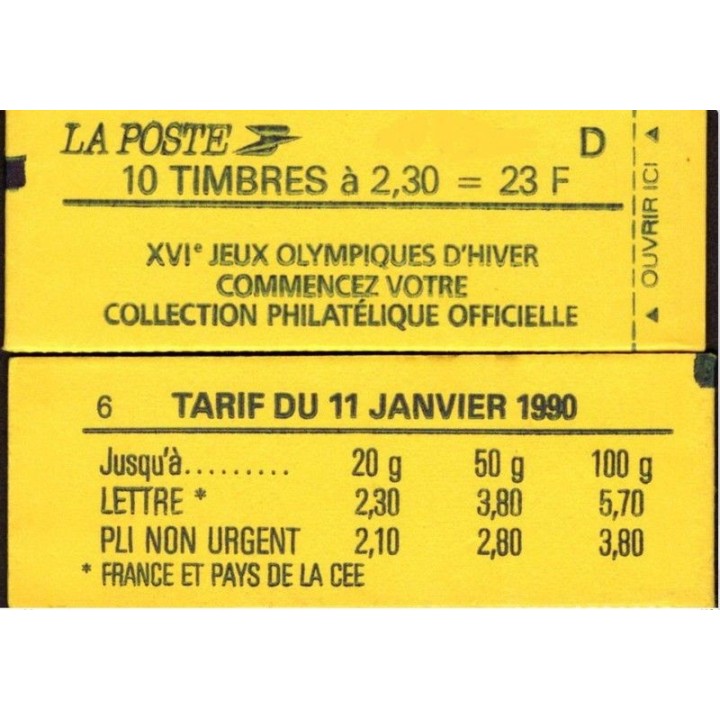 France - Carnet C2614-C6B