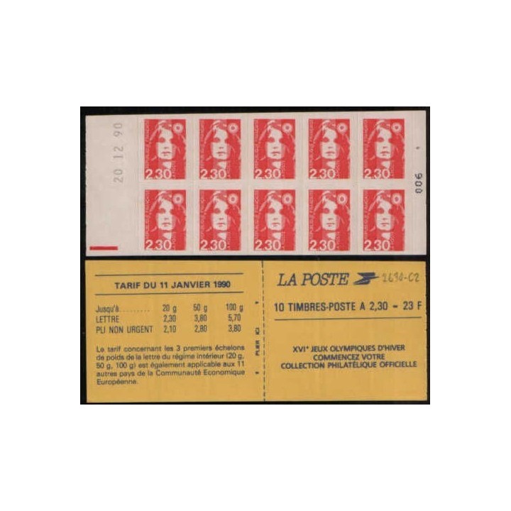 France - Carnet C2630-C2b