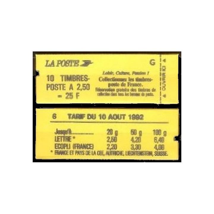 France - Carnet C2715-C6A