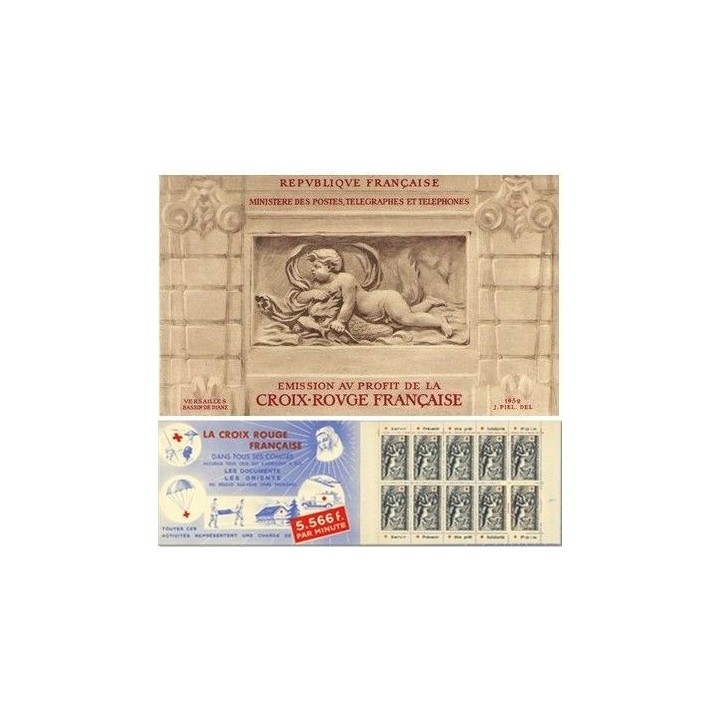 France - Carnet Croix Rouge 2001 (1952)