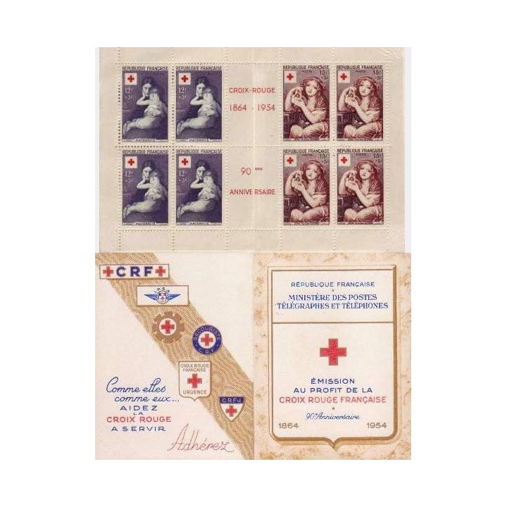France - Carnet Croix Rouge 2003 (1954)