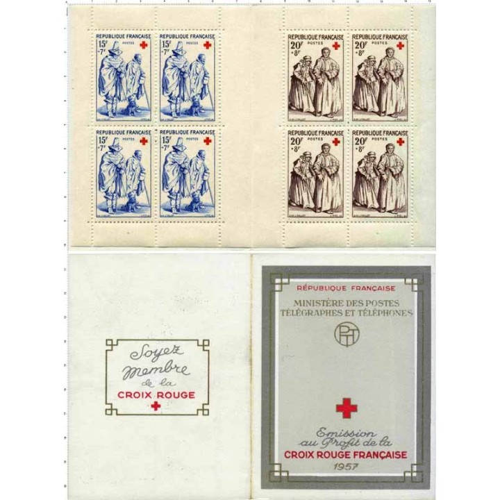 France - Carnet Croix Rouge 2006 (1957)