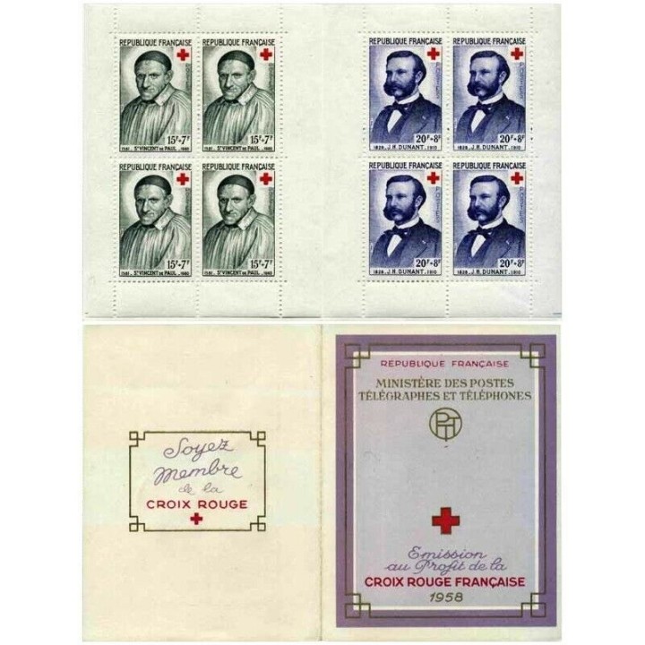 France - Carnet Croix Rouge 2007 (1958)