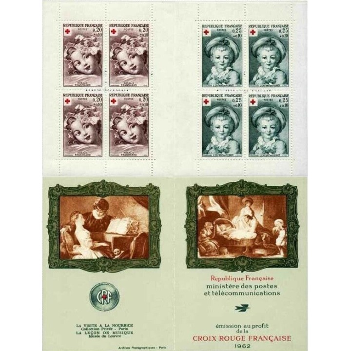 France - Carnet Croix Rouge 2011 (1962)