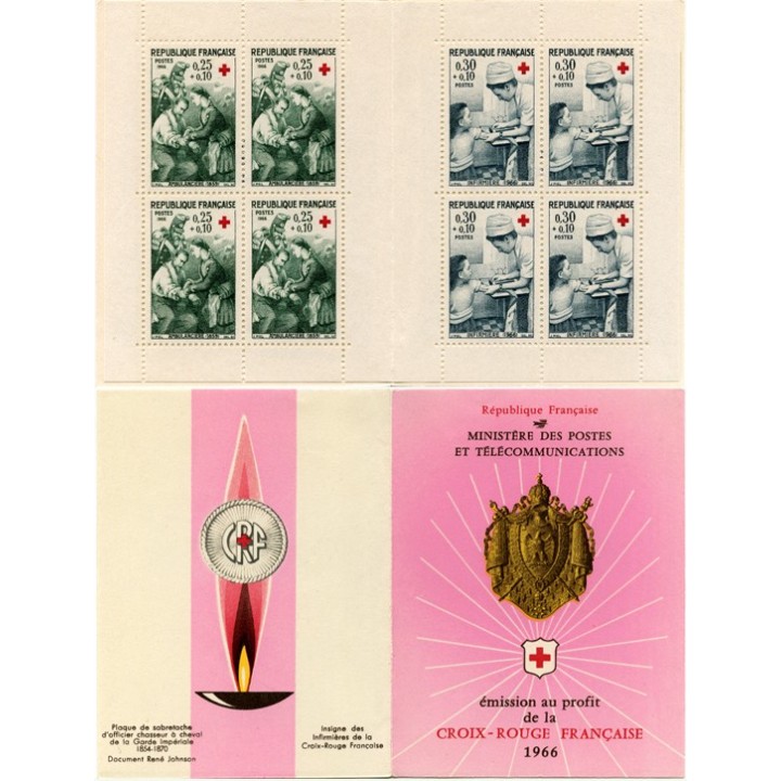 France - Carnet Croix Rouge 2015 (1966)