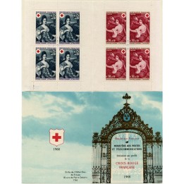 France - Carnet Croix Rouge 2017 (1968)
