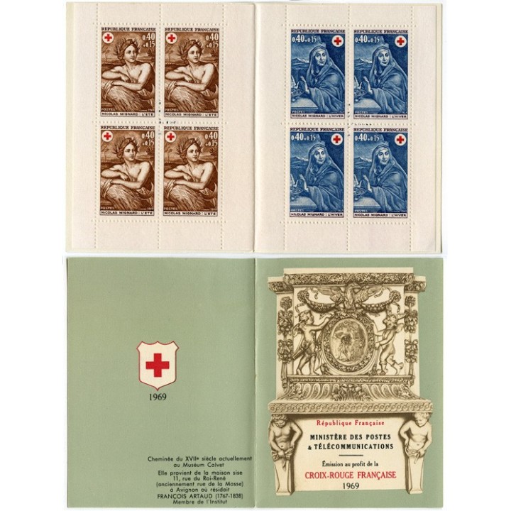 France - Carnet Croix Rouge 2018 (1969)
