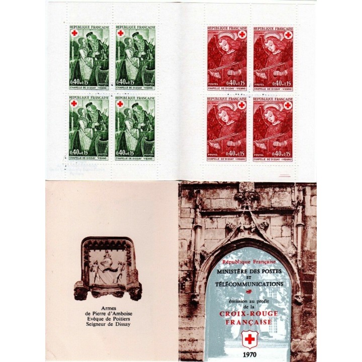 France - Carnet Croix Rouge 2019 (1970)