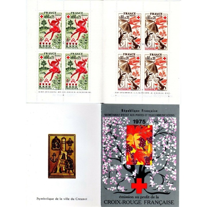 France - Carnet Croix Rouge 2024 (1975)
