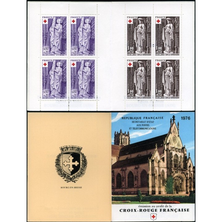 France - Carnet Croix Rouge 2025 (1976)