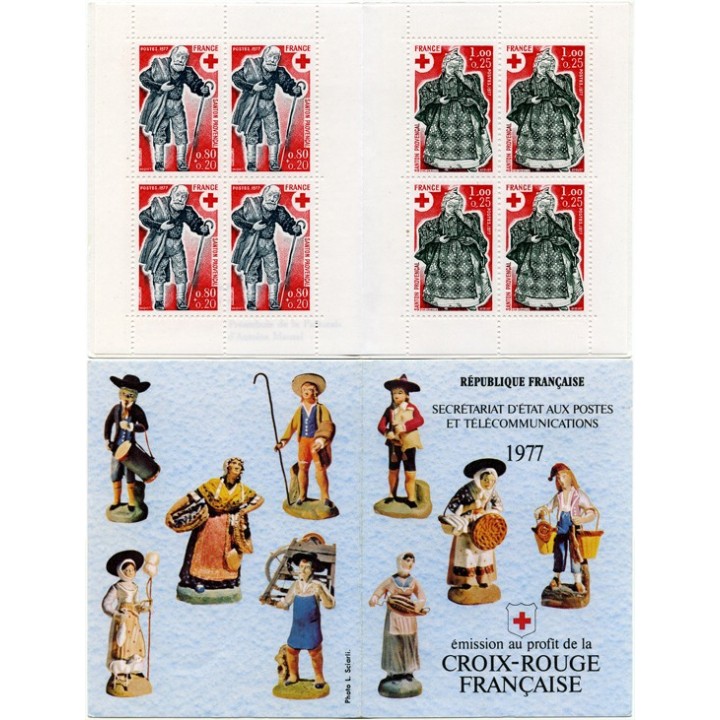France - Carnet Croix Rouge 2026 (1977)