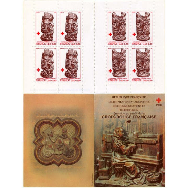 France - Carnet Croix Rouge 2029 (1980)