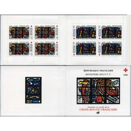 France - Carnet Croix Rouge 2030 (1981)