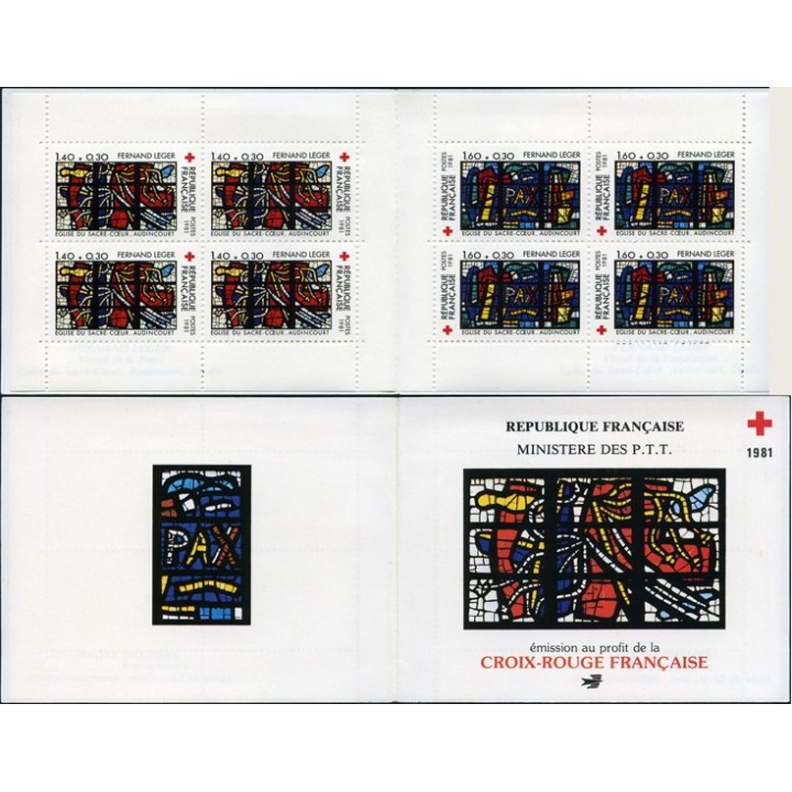 France - Carnet Croix Rouge 2030 (1981)
