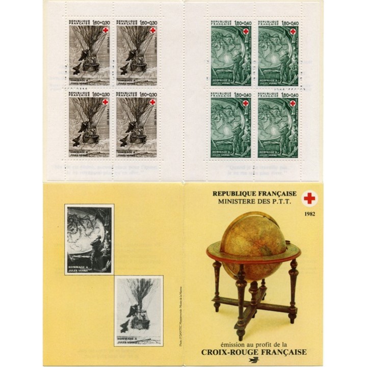 France - Carnet Croix Rouge 2031 (1982)