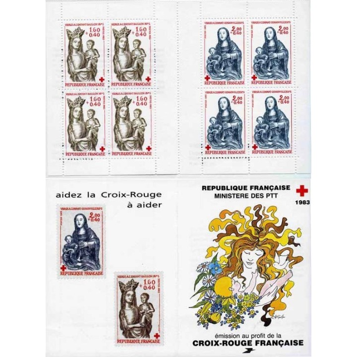 France - Carnet Croix Rouge 2032 (1983)