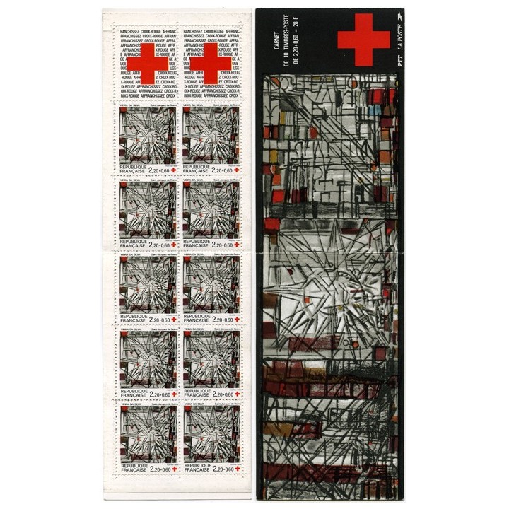 France - Carnet Croix Rouge 2035 (1986)