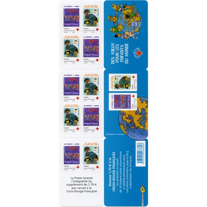 France - Carnet Croix Rouge 2056 (2007)