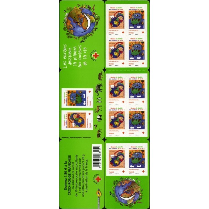 France - Carnet Croix Rouge 2057 (2008)