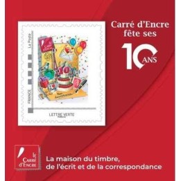 France - Collector 2019 10 ans du carre d encre rouge