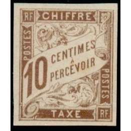 France - Colonies Générales Taxe 19