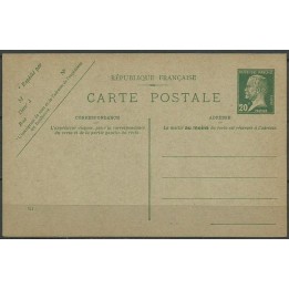 France - Entier Postal 0172-CP1 date 541