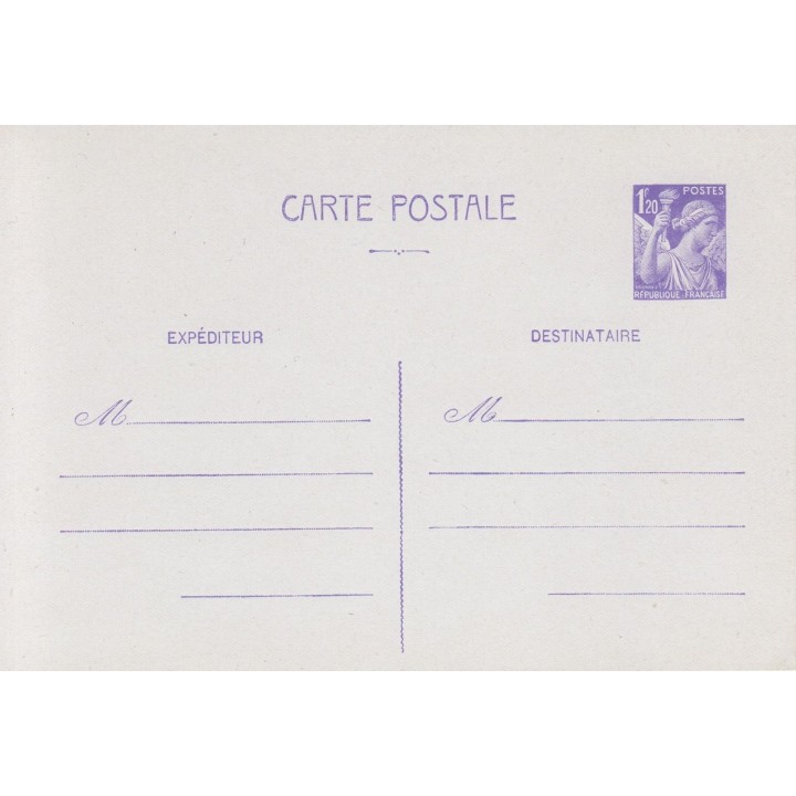 France - Entier Postal 0651-CP1