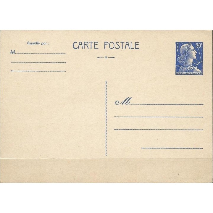 France - Entier Postal 1011B-CP1