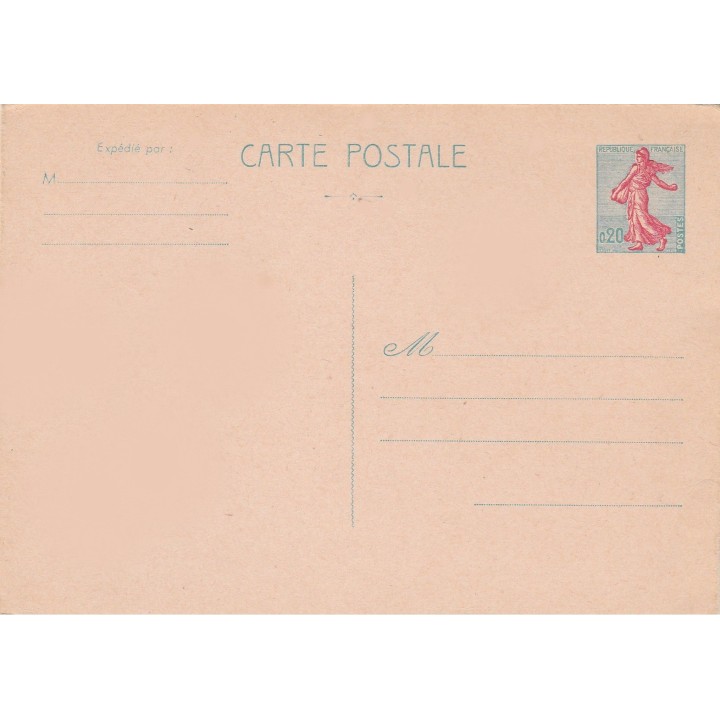 France - Entier Postal 1233-CP1