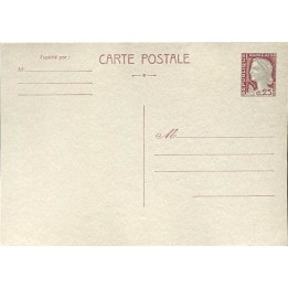 France - Entier Postal 1263-CP1