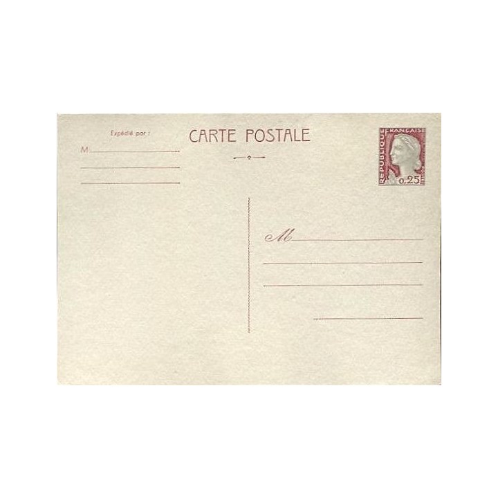 France - Entier Postal 1263-CP1