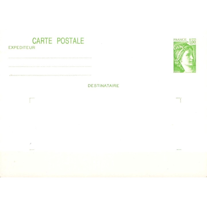France - Entier Postal 1973-CP1