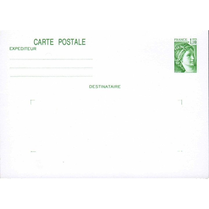France - Entier Postal 2058-CP1
