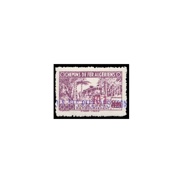 Algerie - Colis Postaux 107