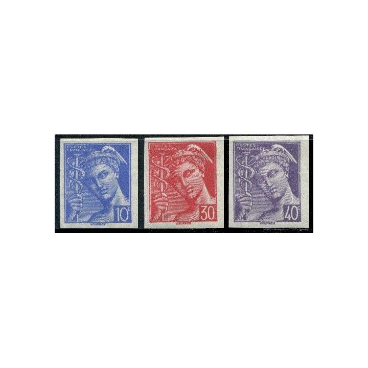 France - Non Dentelé 0546 à 0548