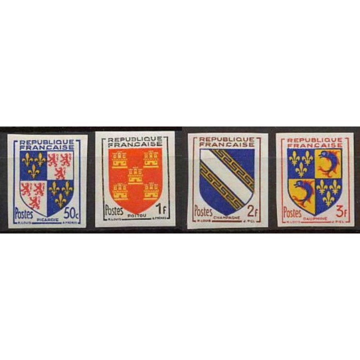 France - Non Dentelé 0951 à 0954