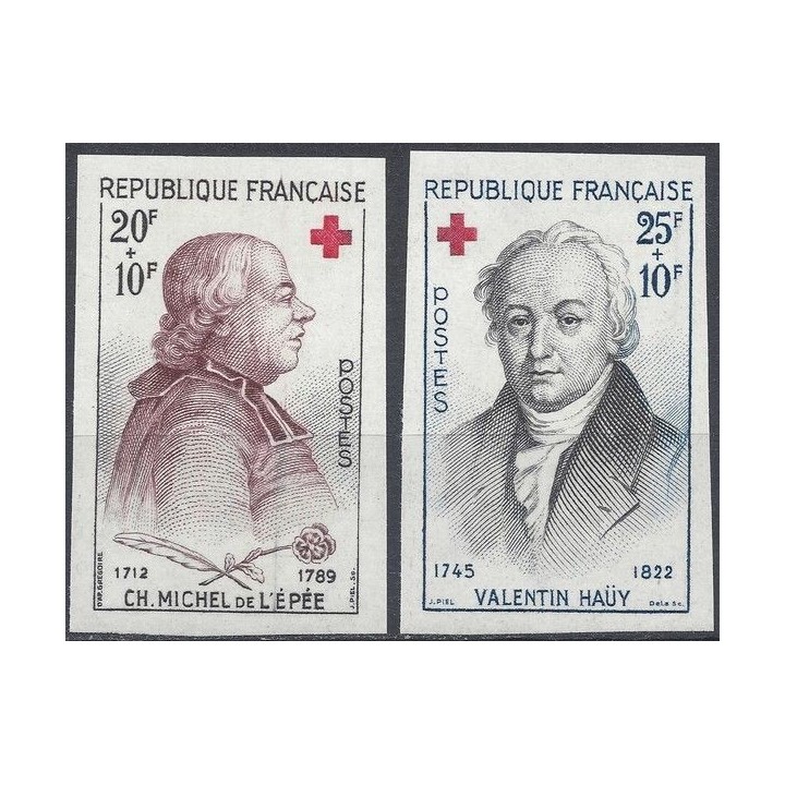 France - Non Dentelé 1226 et 1227