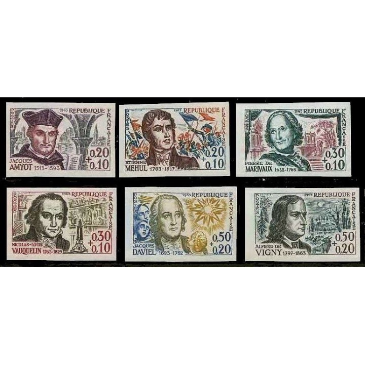 France - Non Dentelé 1370 à 1375