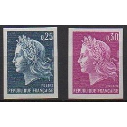 France - Non Dentelé 1535 et 1536