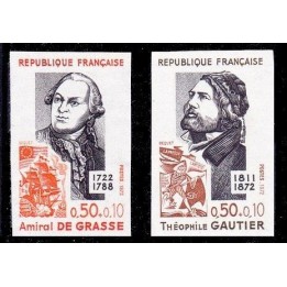 France - Non Dentelé 1727 et 1728