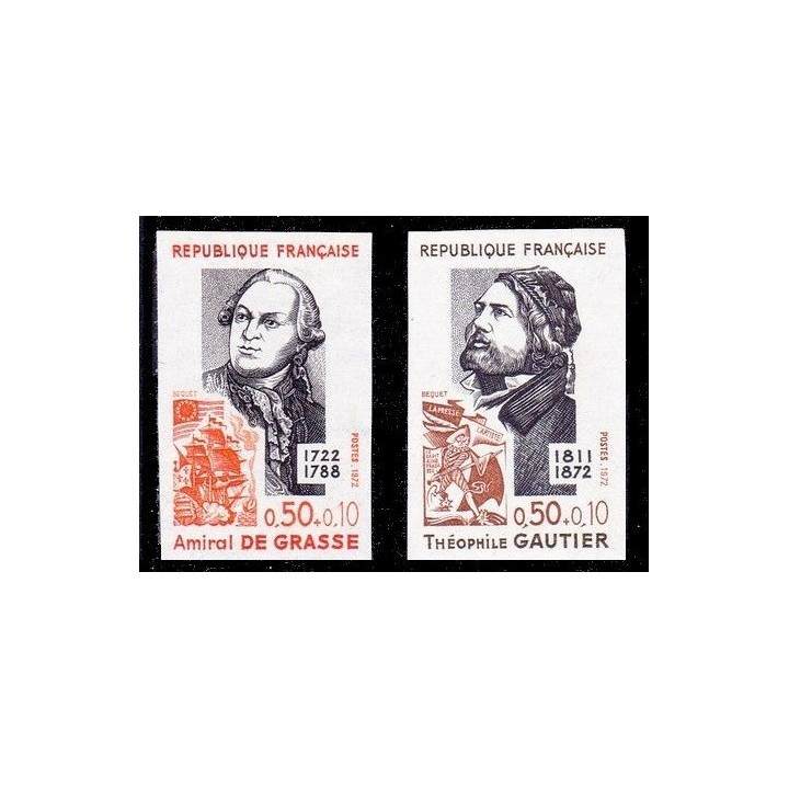 France - Non Dentelé 1727 et 1728