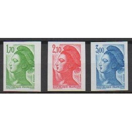 France - Non Dentelé 2318 à 2322