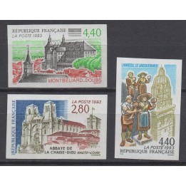 France - Non Dentelé 2825 à 2827