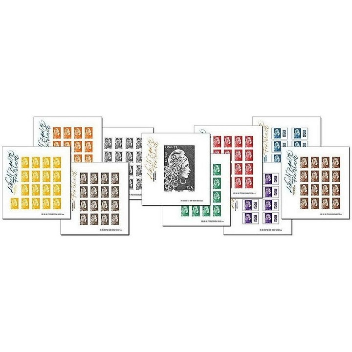 France - Non Dentelé Coffret « Marianne L\'Engagée »