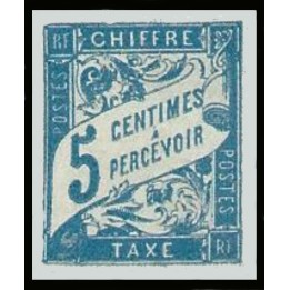 France - Non Dentelé Taxe 028b