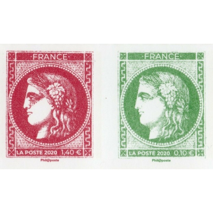 France - P5450 Ceres Bordeaux Paire Horizontale R+V