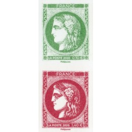 France - P5450 Ceres Bordeaux Paire Verticale V+R