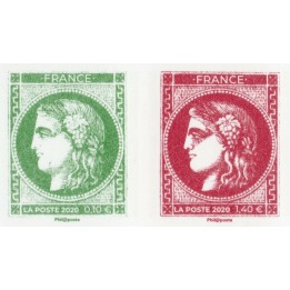France - P5452 Ceres Bordeaux Paire Horizontale V+R