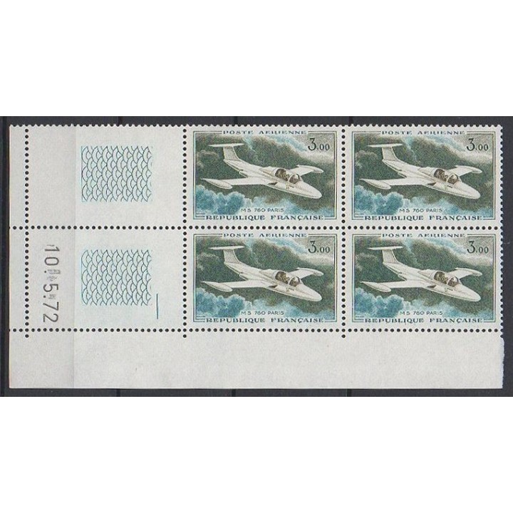 France - Poste Aérienne 39 Coin Daté (10/05/1972)