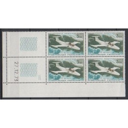 France - Poste Aérienne 39 Coin Daté (27/12/1973)